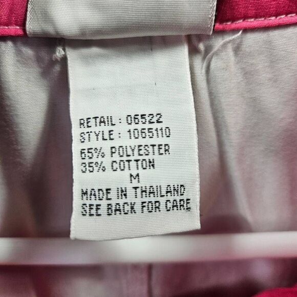 Vintage Koret Francisca Jacket Womens Sz Medium White Zip Up Retro Windbreaker - Picture 4 of 12